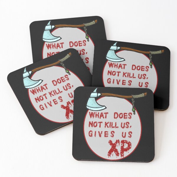 Item preview, what does not kill us gives us XP designed and sold by sandpiperstudio.