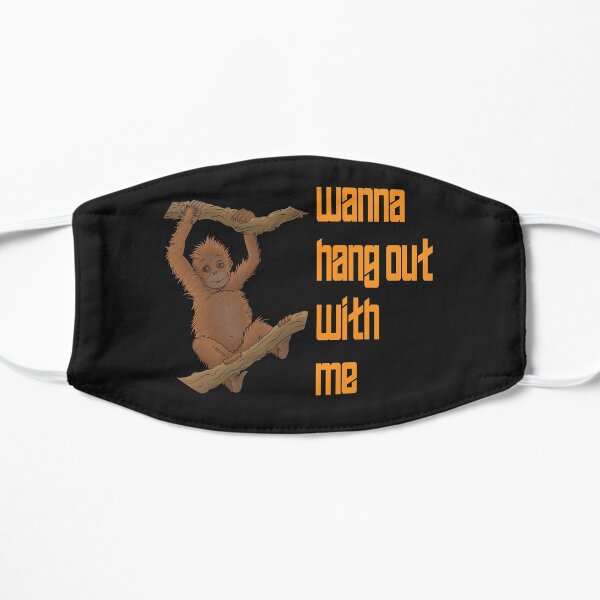 BABY ORANGUTAN Flat Mask
