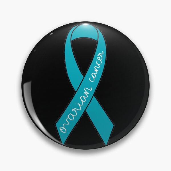 Item preview, Ovarian cancer awareness ribbons designed and sold by StickinTogether.