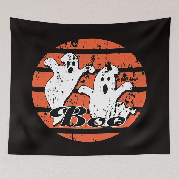 Item preview, Vintage Boo Ghost of halloween distress designed and sold by JAZTshirt.