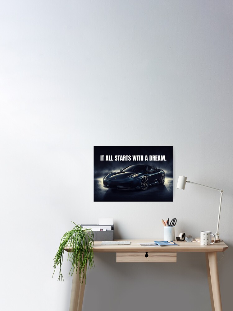 Poster, Quadro Ferrari - dream machines su Europosters