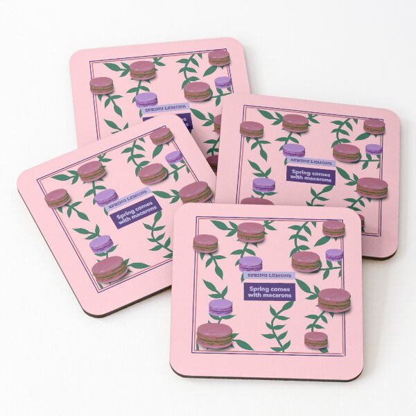 Item preview, Spring comes with lemon macaron pink  designed and sold by Weather gifts .