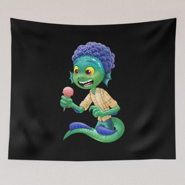 Item preview, Monster Luca Eats Ice Cream designed and sold by shopLucaAlberto.