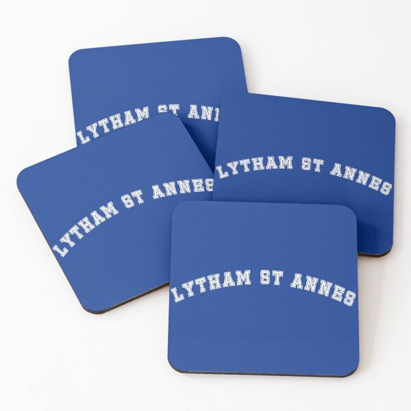 Item preview, Lytham St Annes white text sporty retro coastal seaside design designed and sold by MiloHarris.