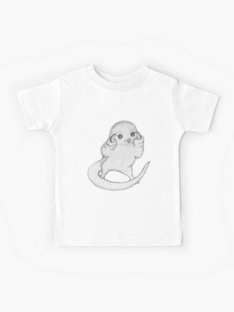 cheeky silky anteater hand drawn Kids T-Shirt for Sale by