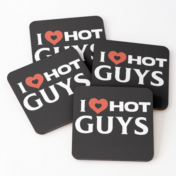 Item preview, I luv Hot guys designed and sold by Simple2simple.