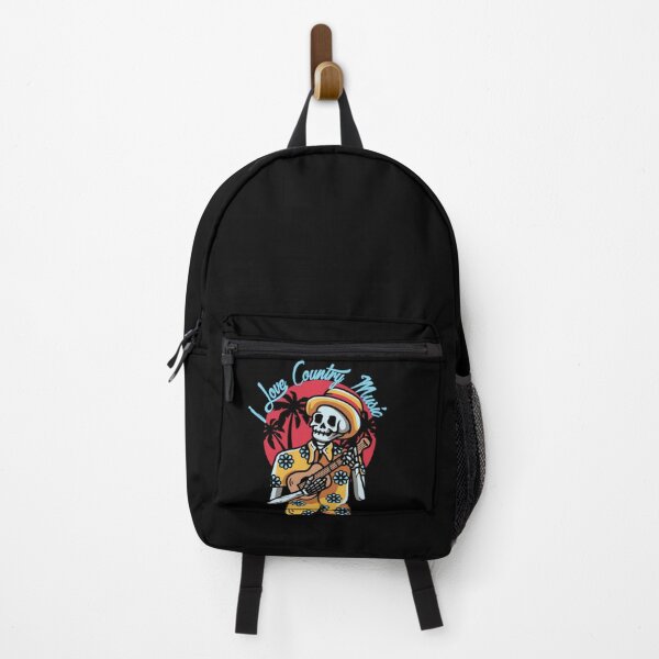 Item preview, I Love Country Music Skull Plays Guitar designed and sold by Tema EL.