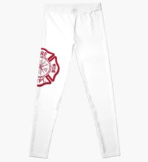 Fire Dept Cross Leggings