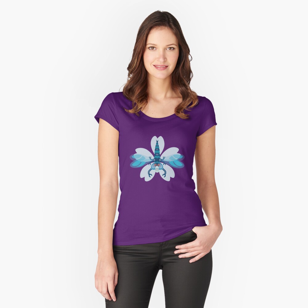 Item preview, Fitted Scoop T-Shirt designed and sold by bzyrq.