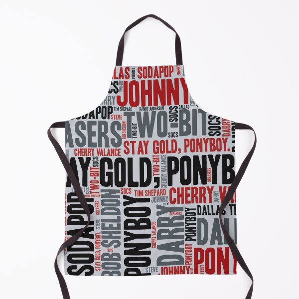 Item preview, The Outsiders - Word Cloud - Stay Gold Ponyboy designed and sold by mymymagic.