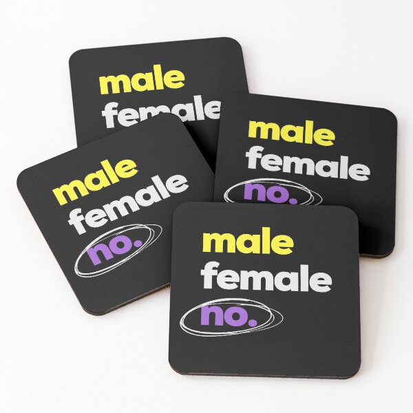 Item preview, Gender? No. LGBTQ Nonbinary Pride designed and sold by Subtle Pride Shop.