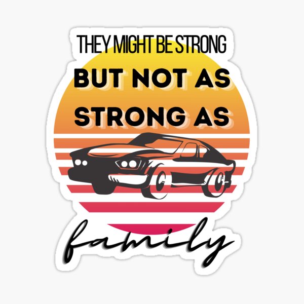 Funny Family meme, Dom Toretto Memes, Bald guy Family meme Sticker  Sticker for Sale by JayDesigns101