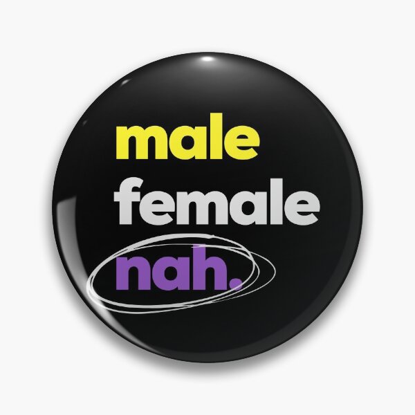Item preview, Gender? Nah. LGBTQ Nonbinary Pride designed and sold by Subtle Pride Shop.