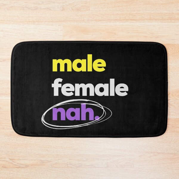 Item preview, Gender? Nah. LGBTQ Nonbinary Pride designed and sold by Subtle Pride Shop.