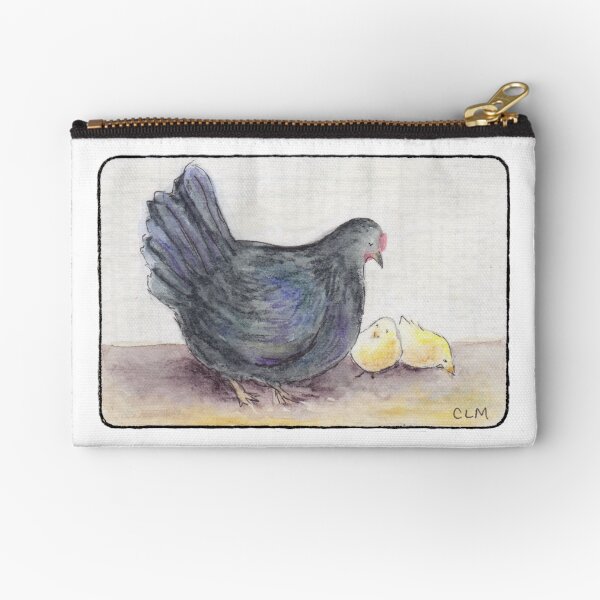Cluck Cluck Zipper Pouch