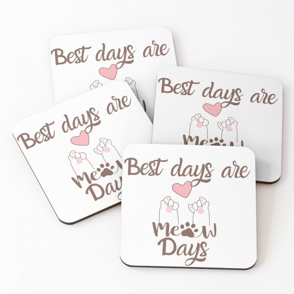 Item preview, Best Days are Meow Days Sticker designed and sold by kstrafen.