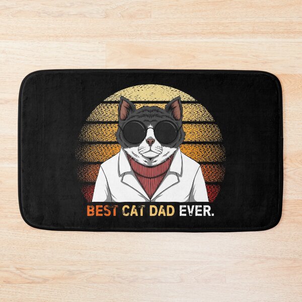 Item preview, Vintage Best Cat Dad Ever Daddy Gift designed and sold by ELBStore.