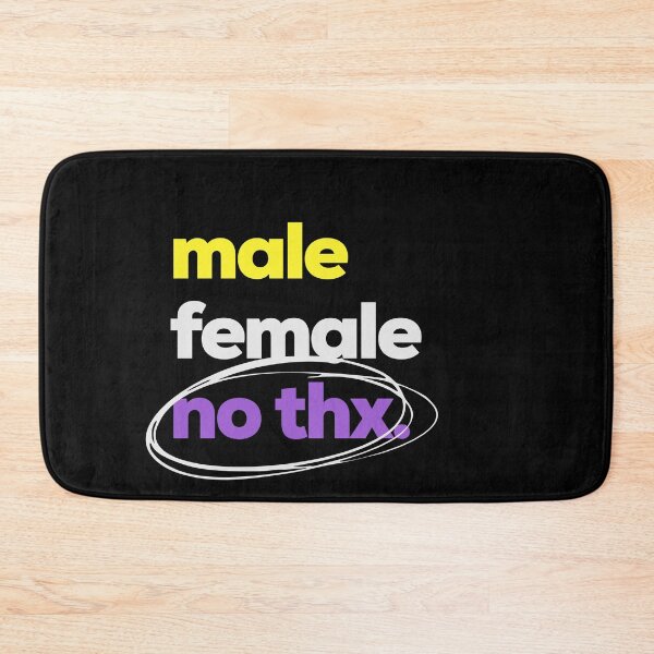 Item preview, Gender? no thx. LGBTQ Nonbinary Pride designed and sold by Subtle Pride Shop.