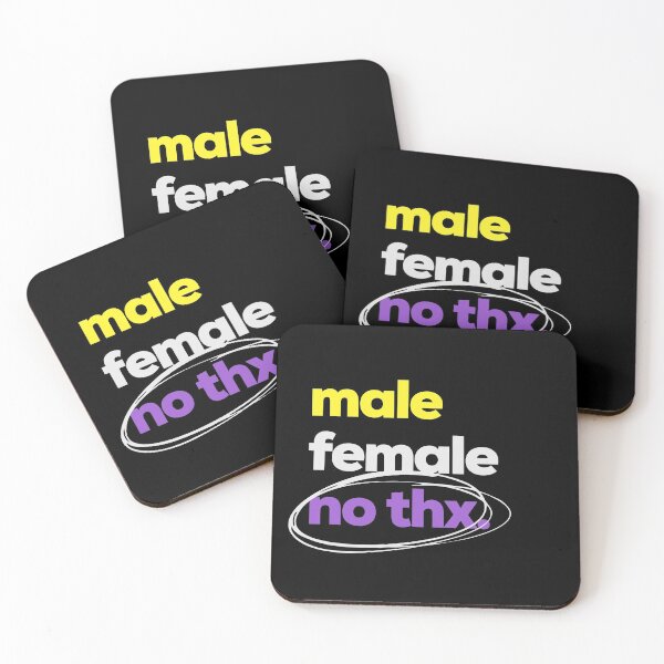 Item preview, Gender? no thx. LGBTQ Nonbinary Pride designed and sold by Subtle Pride Shop.