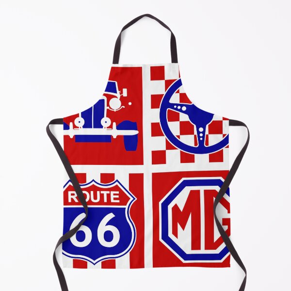 Item preview, Classic MG Roadster on Route 66 designed and sold by YouNeedKitch.