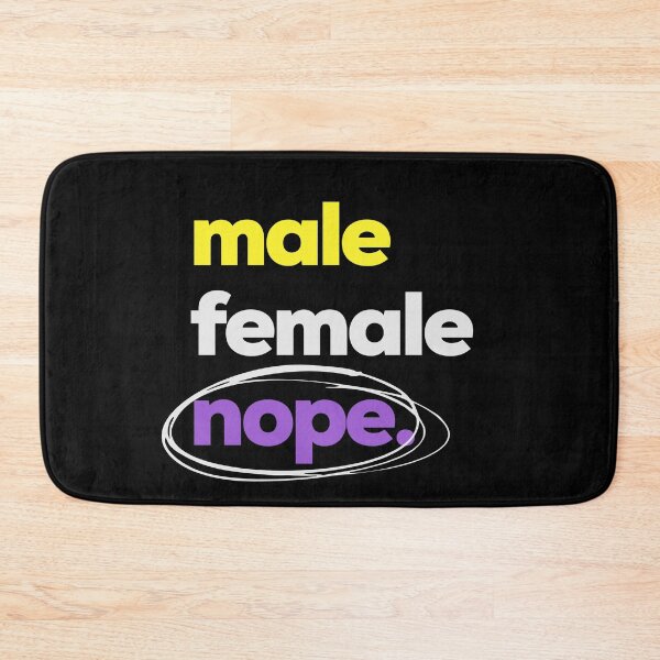 Item preview, Gender? Nope. LGBTQ Nonbinary Pride designed and sold by Subtle Pride Shop.