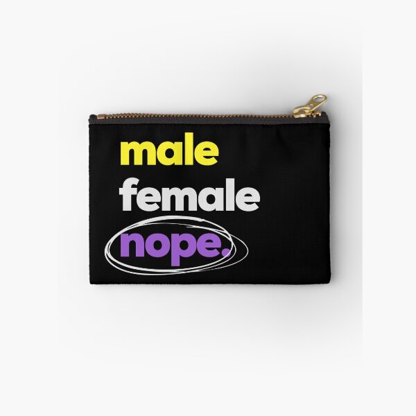 Item preview, Gender? Nope. LGBTQ Nonbinary Pride designed and sold by Subtle Pride Shop.