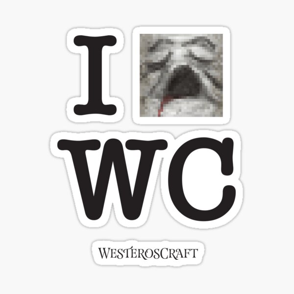 I *o-face* WesterosCraft Sticker