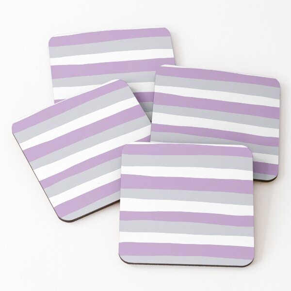 Item preview, Uneven Stripes - Lilac  designed and sold by LAEC-Shop.