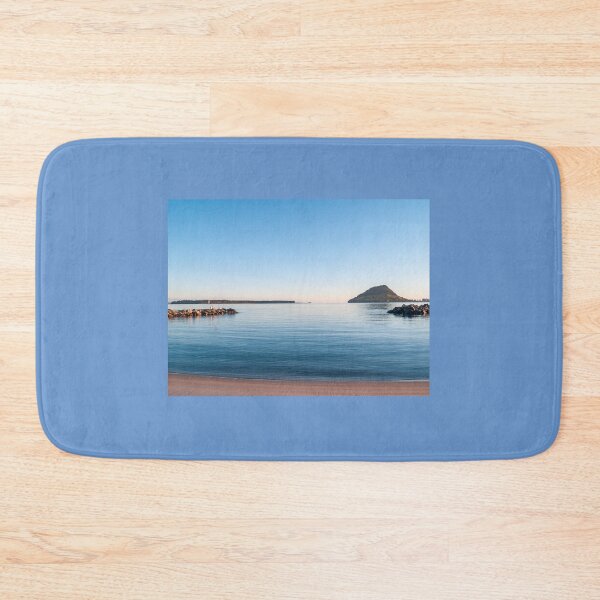 Item preview, Landmark Mount Maunganui on horizon across Tauranga harbour at sunrise  designed and sold by Brian Scantlebury.