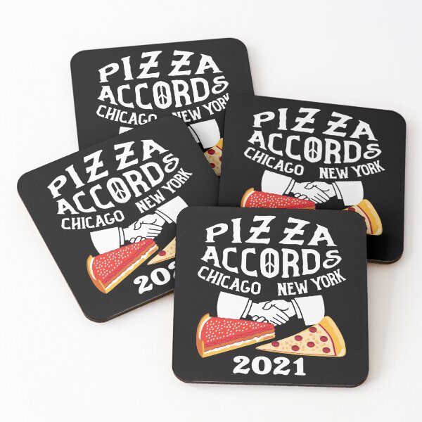 Item preview, Chicago - New York - PIZZA ACCORDS 2021 - dark designed and sold by EDWARD HELLER.
