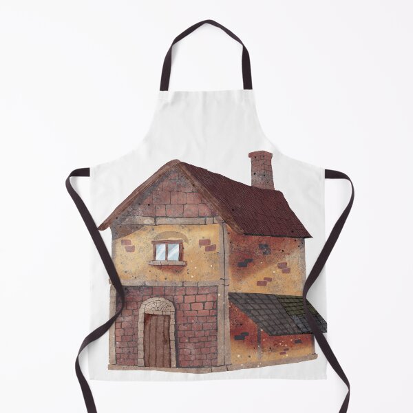 Item preview, Retro House Illustration designed and sold by The Artfiller.