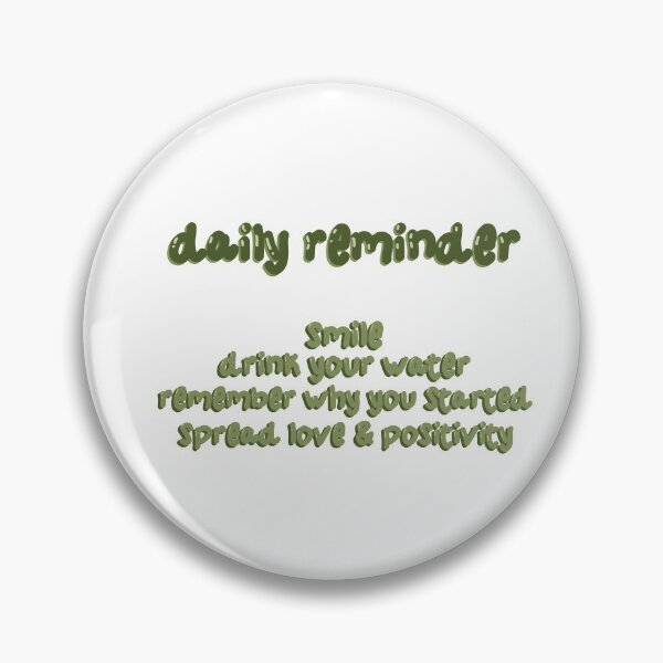 Item preview, Daily Reminder  designed and sold by TheLillyPopShop.