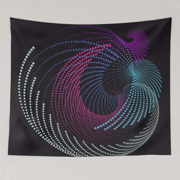 Item preview, Futuristic swirls designed and sold by XavierWendling.