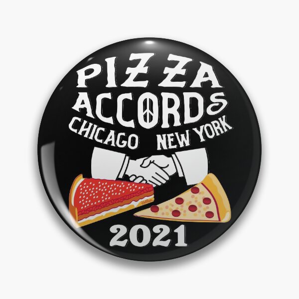 Aperçu de l'œuvre Chicago - New York - PIZZA ACCORDS 2021 - noir créée et vendue par EDWARD HELLER.