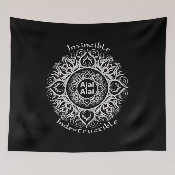 Item preview, Invincible Indestructible Ajai Alai Mantra designed and sold by OrangePyramid.