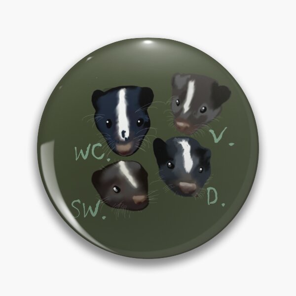 Item preview, Skunks designed and sold by Cameron Adam.