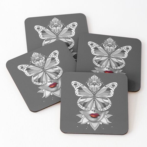 Item preview, Creative Mandala Butterfly Woman Face 2 designed and sold by Vk91art.