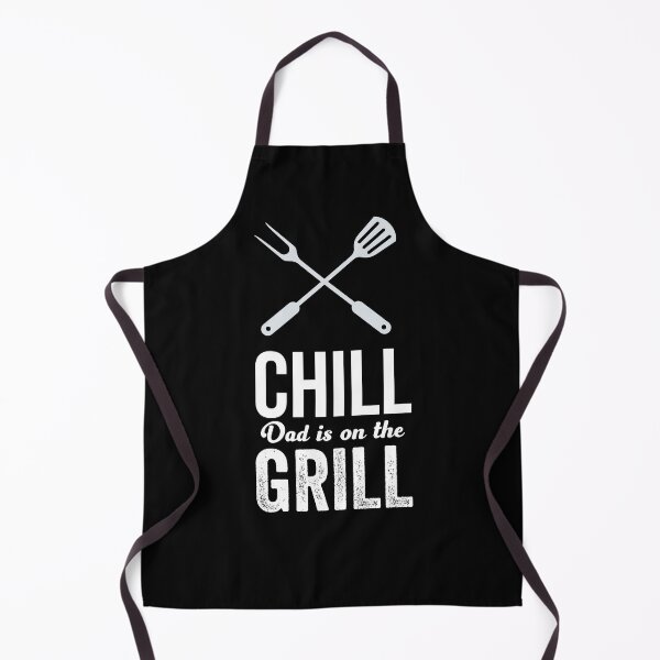 Item preview, Chill Dad Is On The Grill - Grillmaster BBQ Funny Shirt designed and sold by ShirtTrendz.