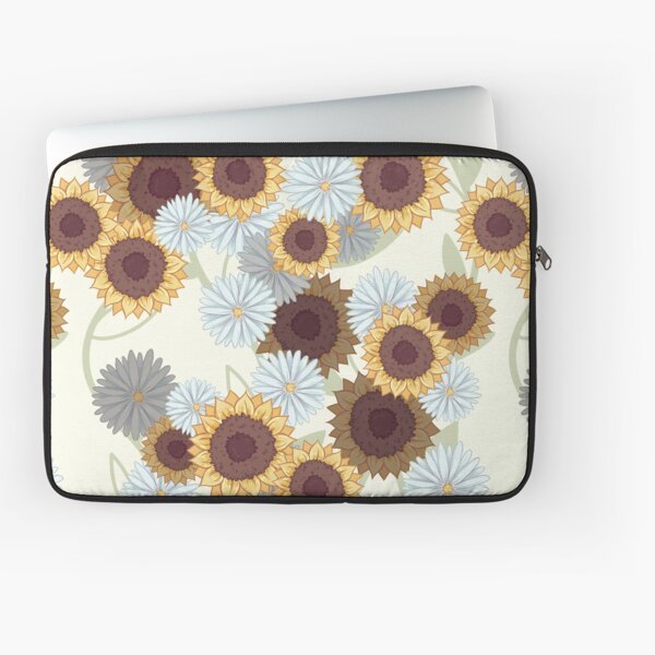 Sunflowers and Daisies Laptop Sleeve
