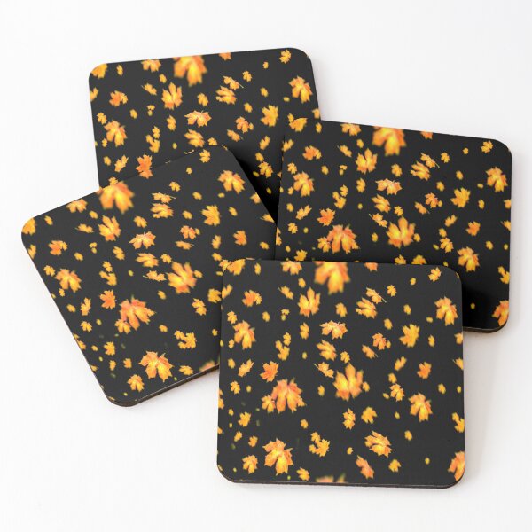 Item preview, Beautiful Autumn Falling Leaves Pattern designed and sold by Zareen Sayyed.