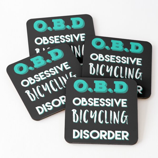 Item preview, Funny Cycling Lovers gift,  Obsessive Bicycling Disorder designed and sold by AmazingEcraft.
