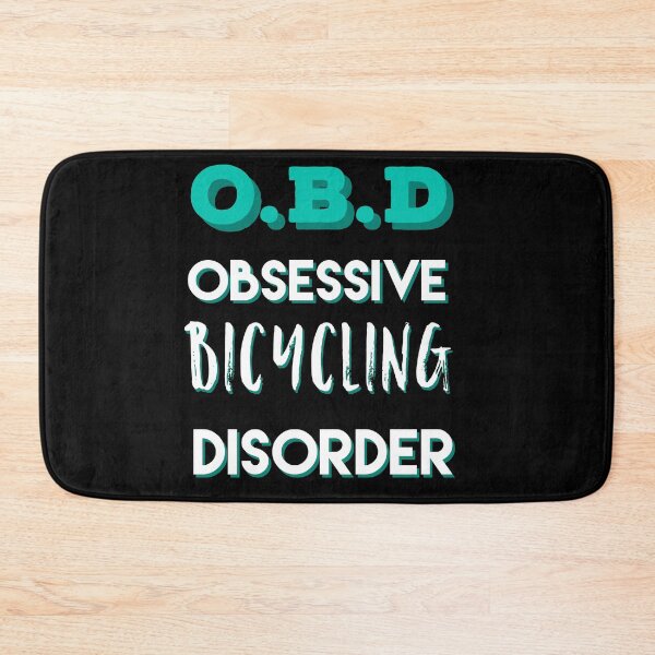 Item preview, Funny Cycling Lovers gift,  Obsessive Bicycling Disorder designed and sold by AmazingEcraft.