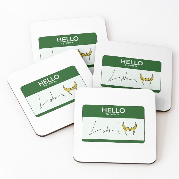 Item preview, Hello my name is Loki designed and sold by moriartylock.