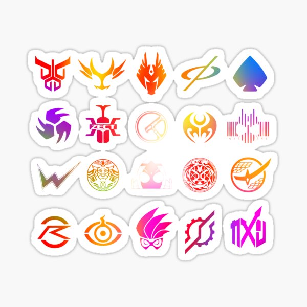 Item preview, Kamen Rider: All Heisei designed and sold by Malunistorm.