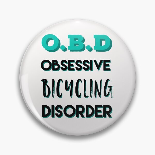 Item preview, Funny Bicycle Lovers gift,  Obsessive Bicycling Disorder designed and sold by AmazingEcraft.