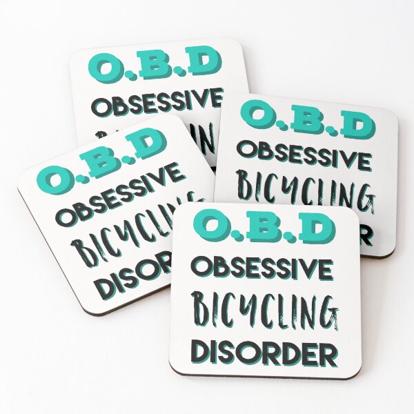 Item preview, Funny Bicycle Lovers gift,  Obsessive Bicycling Disorder designed and sold by AmazingEcraft.