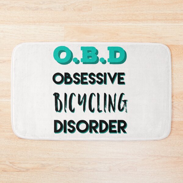 Item preview, Funny Bicycle Lovers gift,  Obsessive Bicycling Disorder designed and sold by AmazingEcraft.