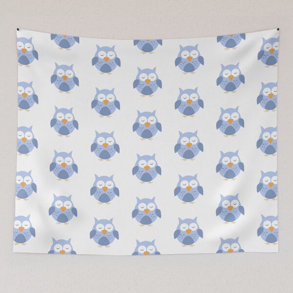 Item preview, Blue Owl designed and sold by cabgodfrey.