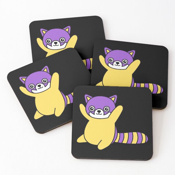 Item preview, Cute Yellow White Purple Black Red Panda Baby. LGBTQ Nonbinary Pride designed and sold by Subtle Pride Shop.