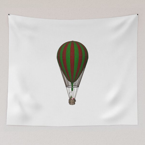 Item preview, Santa Comes With A Balloon designed and sold by Mythos57.